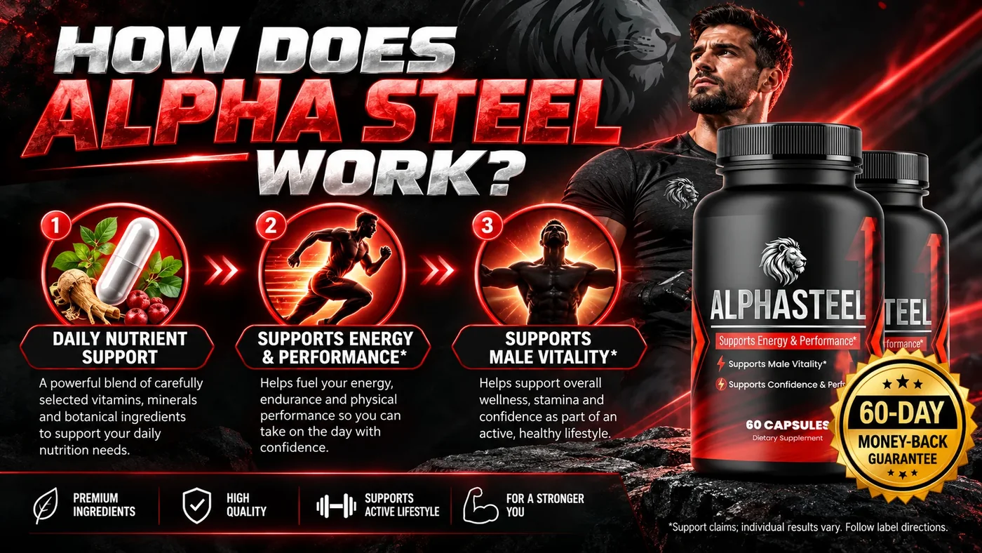AlphaSteel how it works infographic